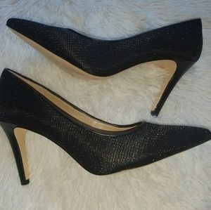 NEW Antonio Melani Black Stiletto Heels Size 9 M (Closer to 9.5)